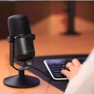 Microfono Professionale a Condensatore Alta Qualità USB-C con Stand