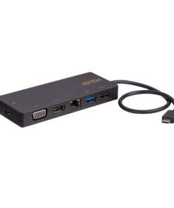 Mini Dock Multiporta USB-C con pass-through di Alimentazione, UH3236