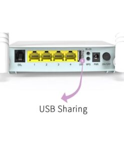 Modem Router VDSL Wireless 300Mbps 2 Antenne da 5dBi V300