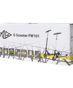 Monopattino Elettrico Pieghevole LCD 6.5'' e Ruota Ammortizzata Nero