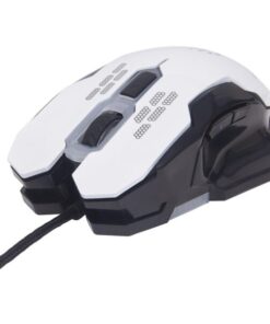 Mouse Gaming USB 2400dpi 6 Tasti Bianco