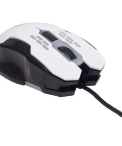 Mouse Gaming USB 2400dpi 6 Tasti Bianco