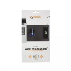 Mouse Pad con caricabatteria Wireless Qi Nero