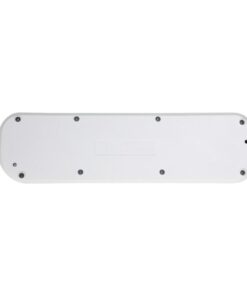 Multipresa 5 Posti Bipasso con Interruttori indipendenti e protezione da sovraccarico