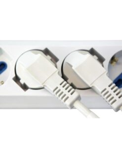 Multipresa 5 Posti Italiana Bipasso / Schuko con spina 10A