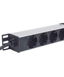 Multipresa Universale 4 posti da Rack 10'' con Spina Tedesca