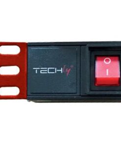 Multipresa per Rack 19'' 8 Posti con Interruttore Tipo Tedesco 1U