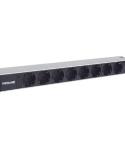 Multipresa per Rack 19'' 8 posti Spina Schuko