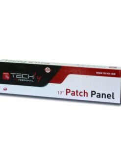 Multipresa per rack 19'' 6 posti con interruttore e 2 prese USB 1 U