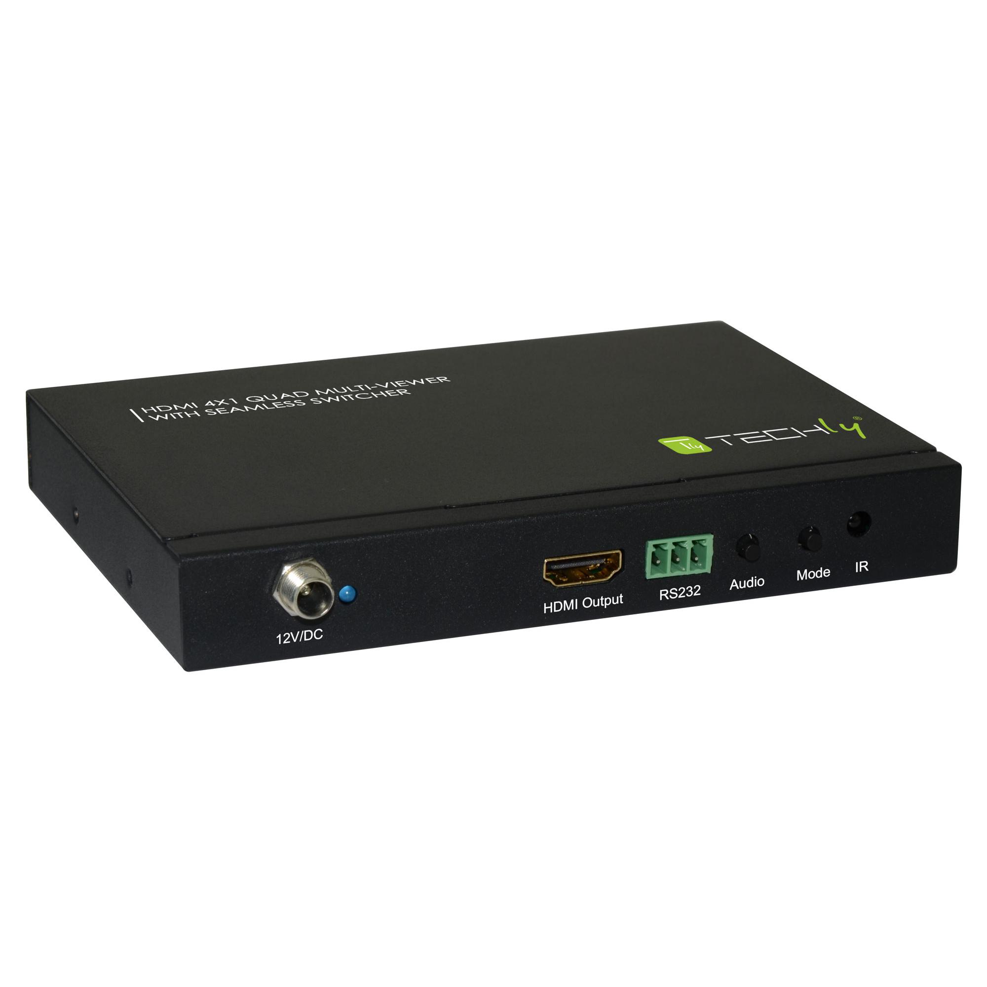 Multiview HDMI 4x1 con switch seamless