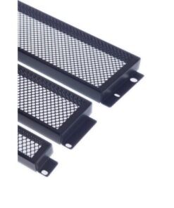 Panello di sicurezza grigliato 19'' 1U