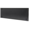 Pannello Cieco Toolless a Clip per Armadi Rack 19'' 4U Nero