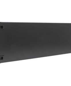 Pannello Cieco Toolless a Clip per Armadi Rack 19'' 4U Nero