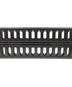 Pannello Passacavi 19'' doppio 1U con Coperchio