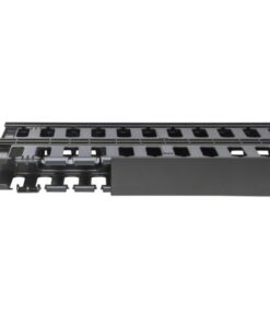 Pannello Passacavi 19'' doppio 1U con Coperchio