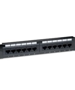 Pannello Patch per rack 10'' 12p UTP Cat.6A