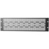 Pannello di Chiusura Ventilato 3U Nero per Rack Audio Video