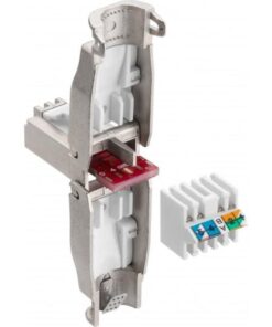 Plug Cat.6A RJ45 STP Tooless con Copriconnettore