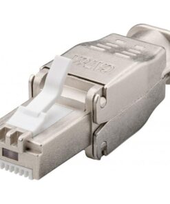 Plug Cat.6A RJ45 STP Tooless con Copriconnettore
