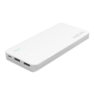 Power Bank 10000mAh 2x USB Bianco