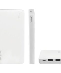 Power Bank 10000mAh 2x USB Bianco