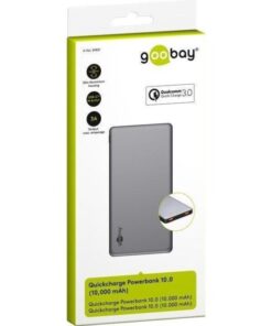 Powerbank Quick Charge 3.0 10.000mAh USB-C