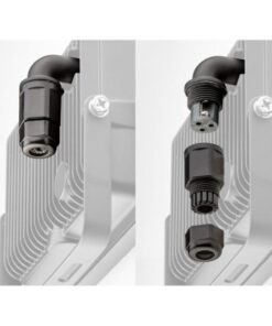 Proiettore LED Nero da esterno 30W 2500 lm