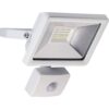 Proiettore LED da Esterno IP44 20W 1650lm Sensore Movimento, Classe A+ Bianco