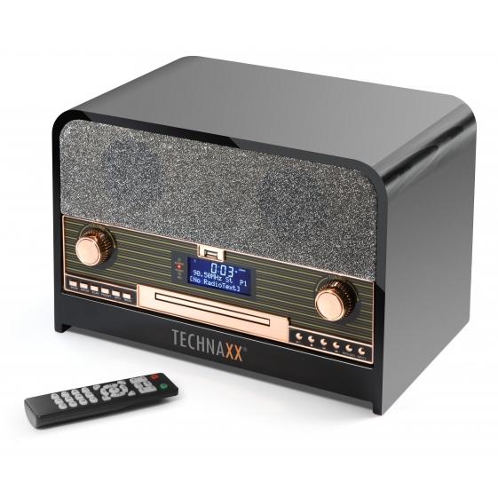 Radio DAB e FM con LCD Lettore CD e USB, TX-102