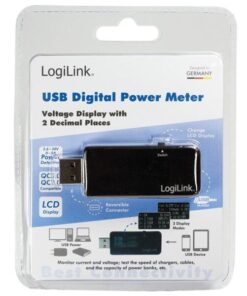 Rilevatore di Tensione con LED a Due Decimali per Dispositivi USB