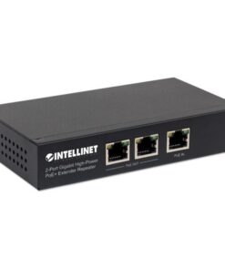 Ripetitore PoE+ Extender ad alta potenza 2 porte Gigabit