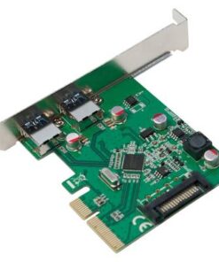 Scheda PCI Express 2 Porte USB3.1