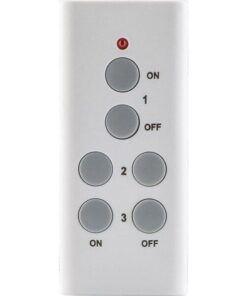 Set di 3 Portalampada E27 con Radiocomando