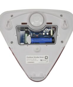 Sirena Wireless da Esterno IP54 con Lampeggiante LED WS-280, per Antifurto