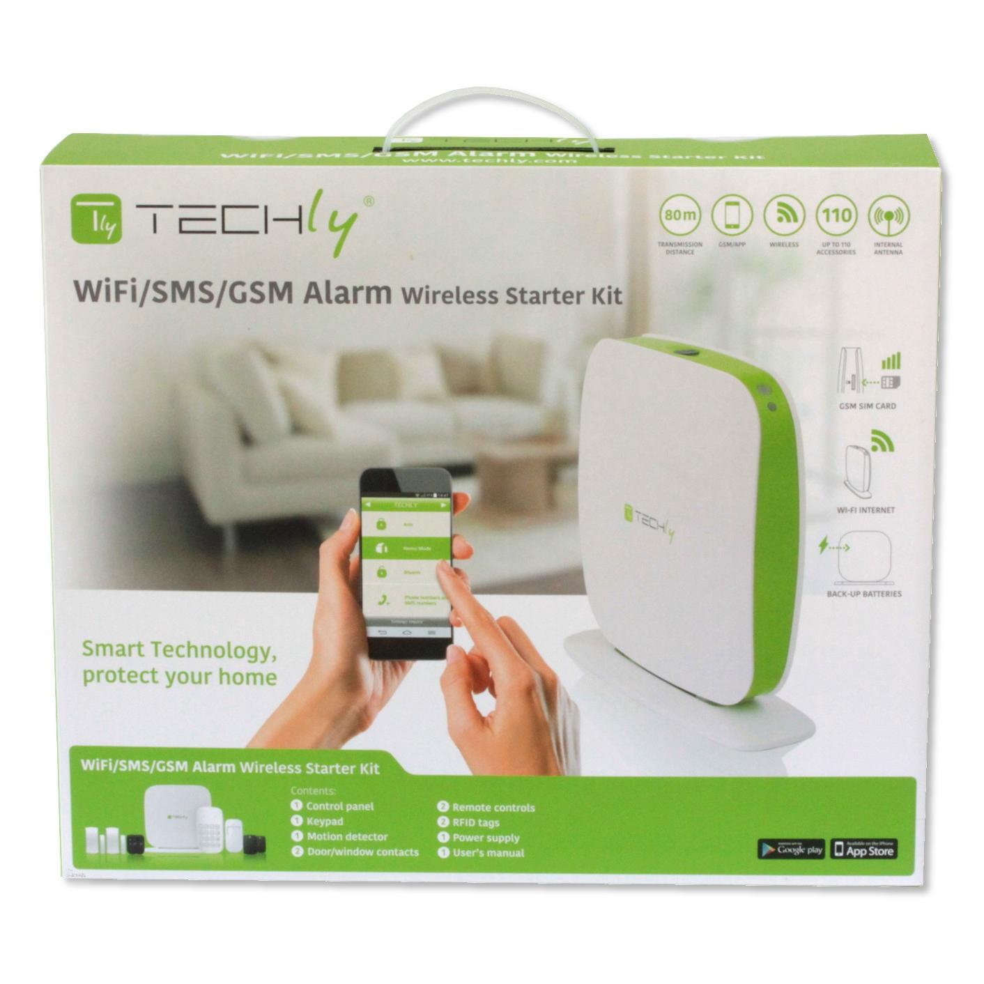 Sistema di allarme Wi-Fi/SMS/GSM wireless TLY ALARM2