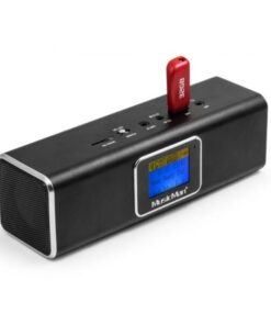 Speaker Portatile Bluetooth Wireless DAB Nero, BT-X29