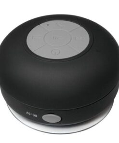 Speaker Portatile Bluetooth Wireless IPX4 con Ventosa Nero