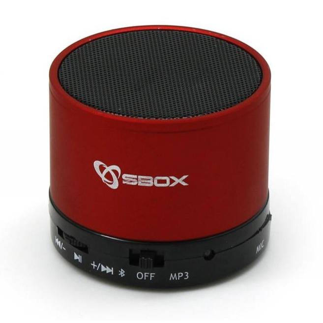 Speaker Portatile Bluetooth Wireless Rosso
