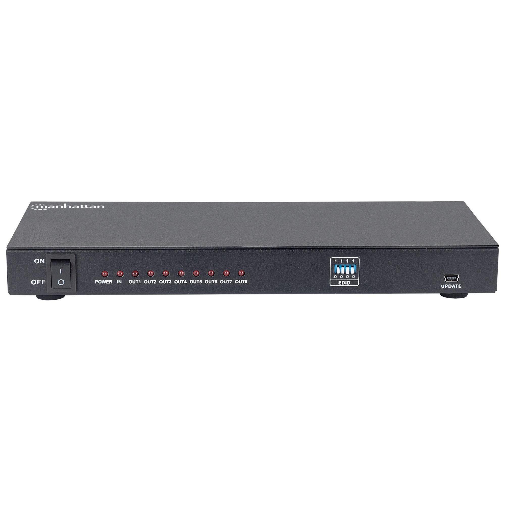 Splitter 8 Porte HDMI 4K 3D con EDID