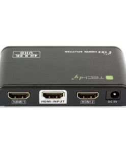 Splitter HDMI2.0 4K UHD 3D 2vie con EDID