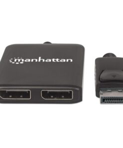 Splitter Hub DisplayPort a 2 porte DisplayPort con MST