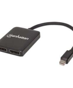 Splitter Hub Mini DisplayPort a 2 porte DisplayPort con MST