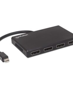 Splitter Hub Mini DisplayPort a 4 porte DisplayPort con MST