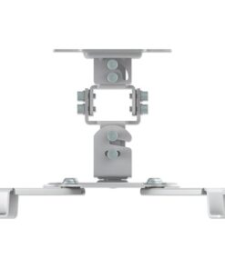 Staffa Universale Fissaggio Proiettori a Soffitto Bianco