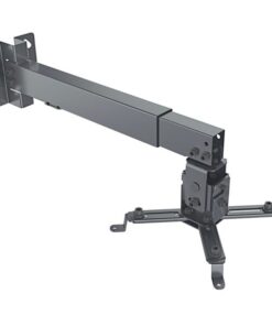 Staffa Universale a Parete-Soffitto per Proiettori Estensione 43-65 cm