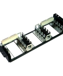Subrack 19'' arretrato per moduli LSA 2U