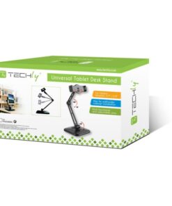 Supporto Estensibile per Tablet e i-Pad 4.7''-12.9'' da Scrivania e da Muro