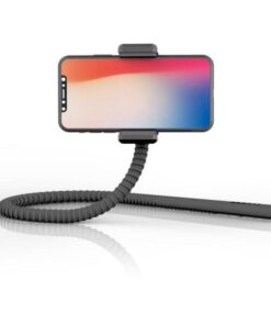 Supporto Smartphone Flessibile Universale Telecomando Bluetooth Nero