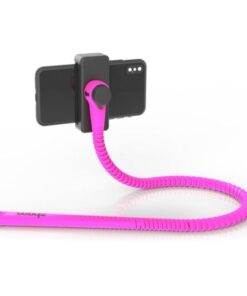 Supporto Smartphone Flessibile Universale Telecomando Bluetooth Rosa