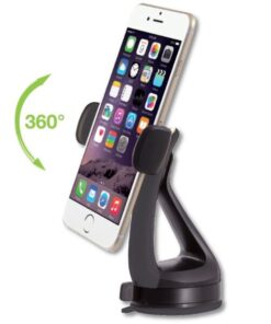 Supporto da Auto per iPhone e Smartphone 3.0''-6.0'' con Ventosa